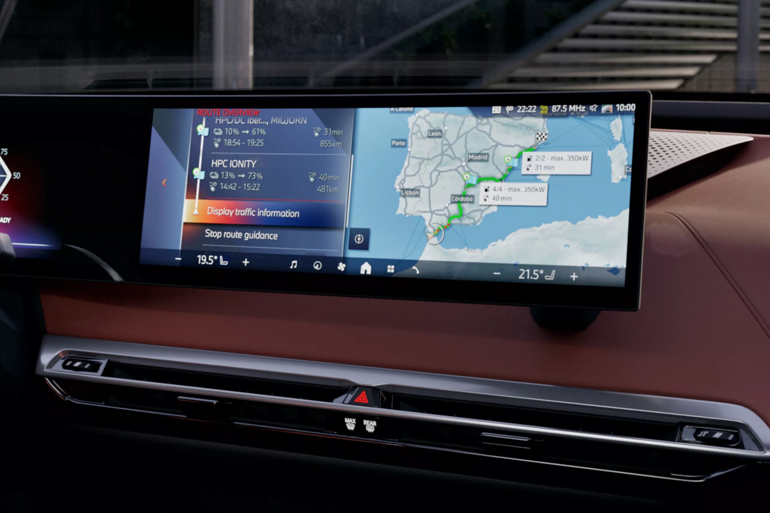 Recharge intelligente lors de vos déplacements.
